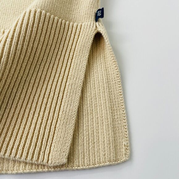 Creamy Gap Sweater 100% Cotton Knit Gap Sweater Medium Women's Gap Minimalist - Picture 11 of 13